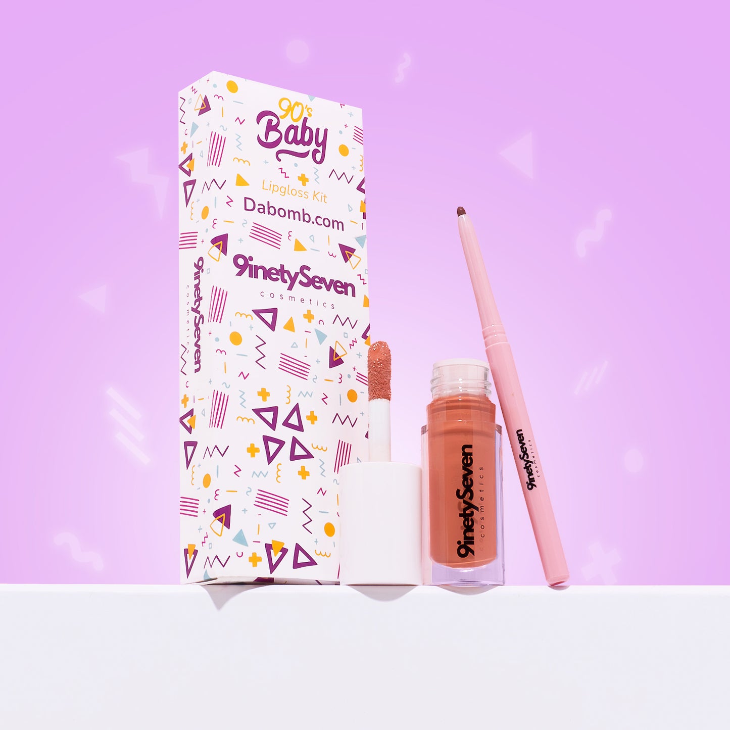 9inetySeven Cosmetics- 90’s Baby Lipgloss Kit image 3